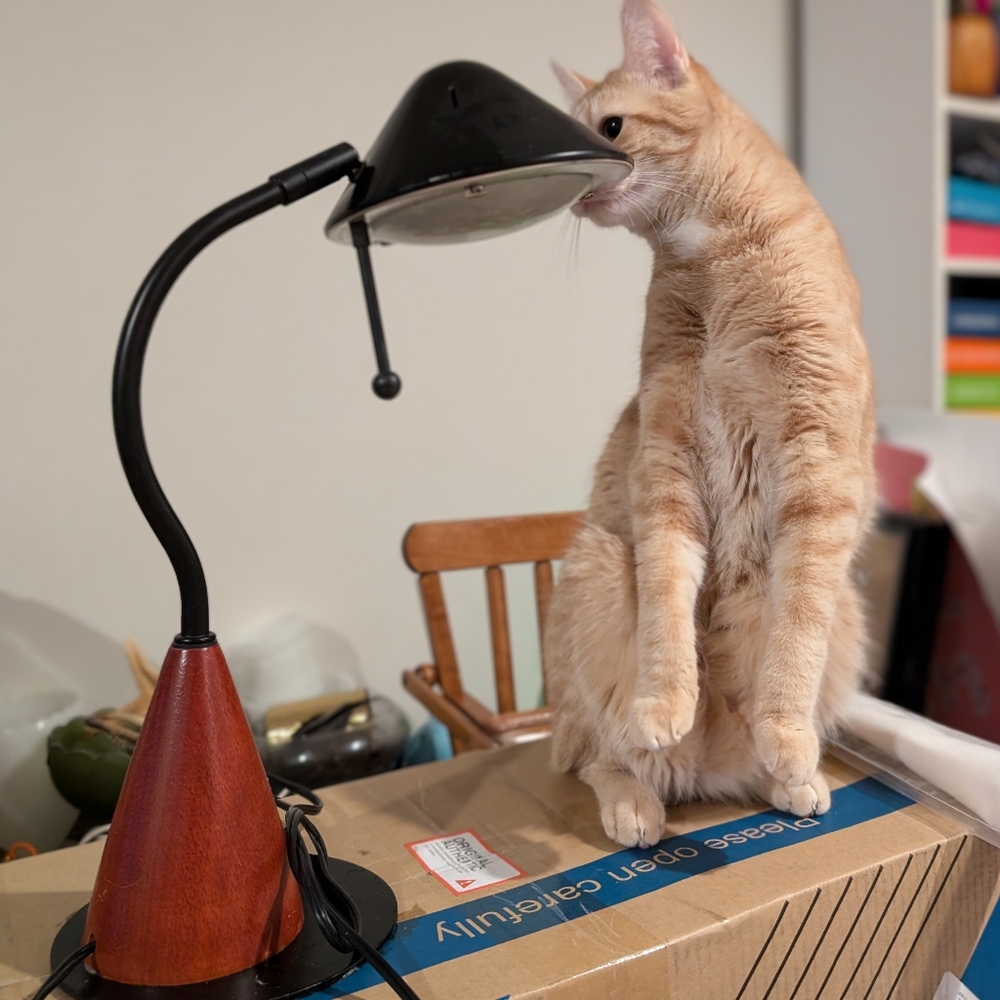 1980s desk lamp MCM